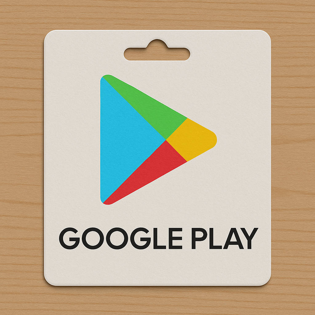گیفت کارت گوگل پلی